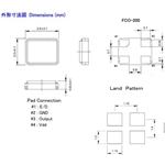 Fujicom晶振,FCO-216晶振,時鐘振蕩器