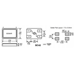 Bomar高性能晶振,BC42EFD120-10.000000,6G通信設(shè)備晶振