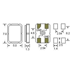 AAS25M000000FHE16H\STD高質量晶振\6G移動通信晶振