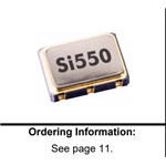 550AA300M000DGR,Si550光學模塊晶振,思佳訊LVPECL壓控晶振